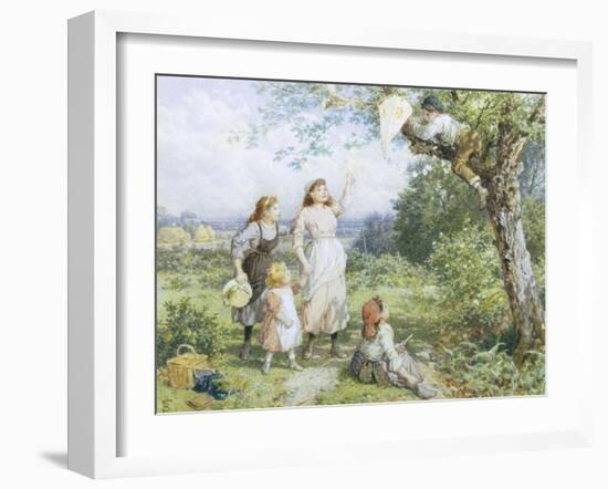 The Entangled Kite-Myles Birket Foster-Framed Giclee Print