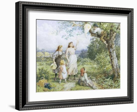 The Entangled Kite-Myles Birket Foster-Framed Giclee Print