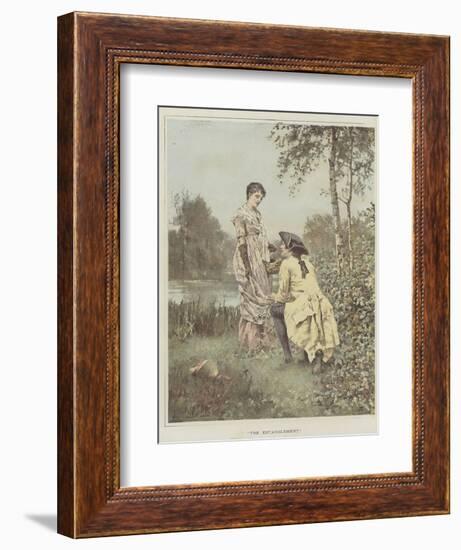 The Entanglement-Henry John Yeend King-Framed Giclee Print