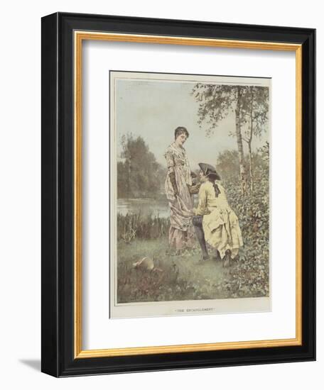 The Entanglement-Henry John Yeend King-Framed Giclee Print