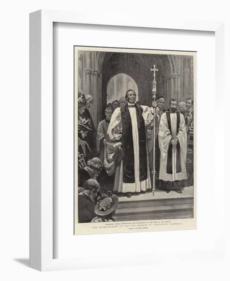 The Enthronement of the New Primate in Canterbury Cathedral-Herbert Johnson-Framed Giclee Print