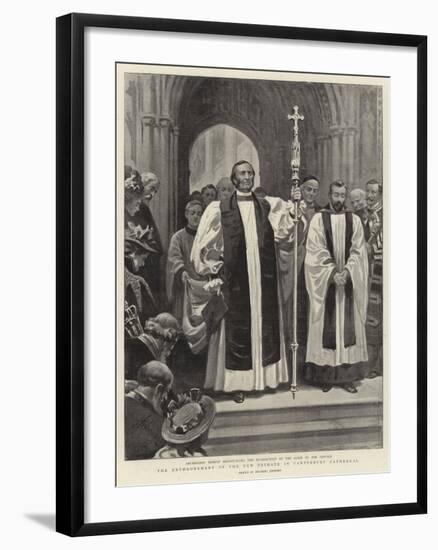 The Enthronement of the New Primate in Canterbury Cathedral-Herbert Johnson-Framed Giclee Print