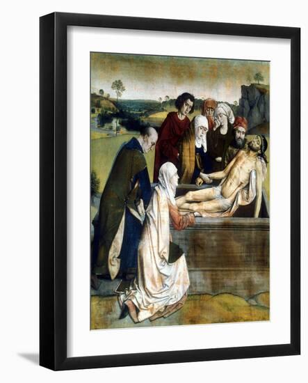 The Entombment, 1450S-null-Framed Giclee Print