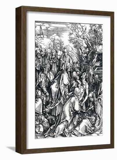 The Entombment, 1498-Albrecht Dürer-Framed Giclee Print