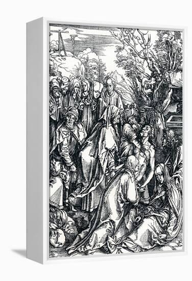 The Entombment, 1498-Albrecht Dürer-Framed Premier Image Canvas