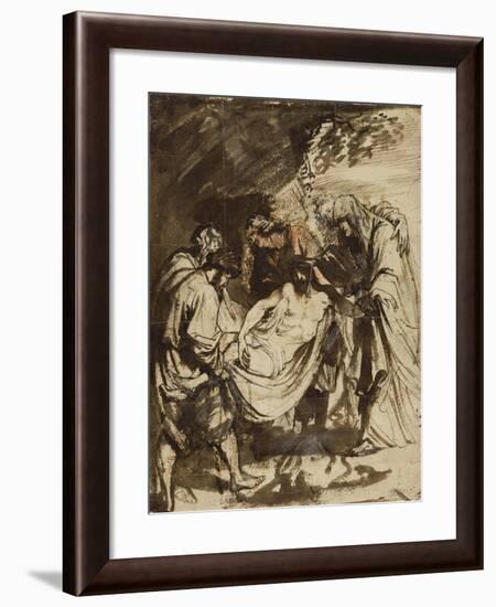 The Entombment (1617-1618)-Anthony van Dyck-Framed Giclee Print