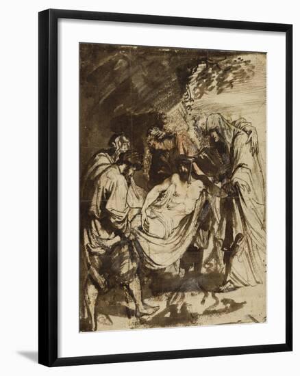 The Entombment (1617-1618)-Anthony van Dyck-Framed Giclee Print