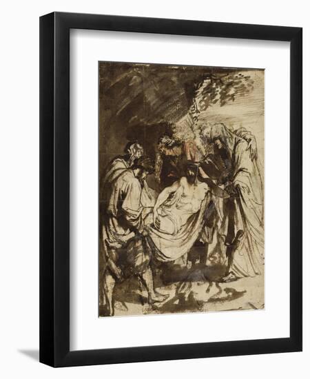 The Entombment (1617-1618)-Anthony van Dyck-Framed Giclee Print