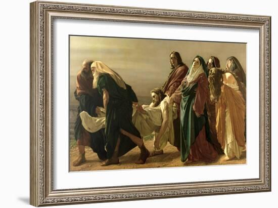 The Entombment, 1883-Antonio Ciseri-Framed Giclee Print