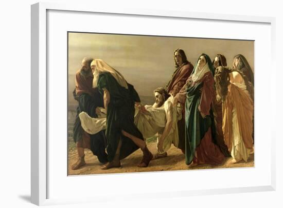 The Entombment, 1883-Antonio Ciseri-Framed Giclee Print