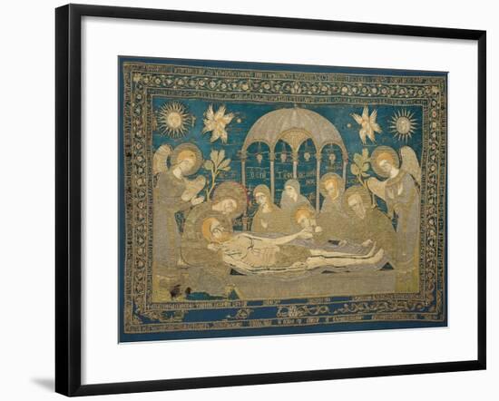 The Entombment (Altar Embroider), 1682-null-Framed Giclee Print