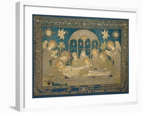 The Entombment (Altar Embroider), 1682-null-Framed Giclee Print