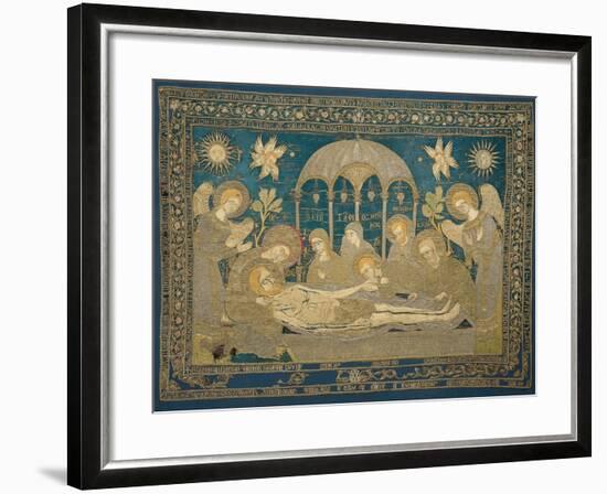 The Entombment (Altar Embroider), 1682-null-Framed Giclee Print