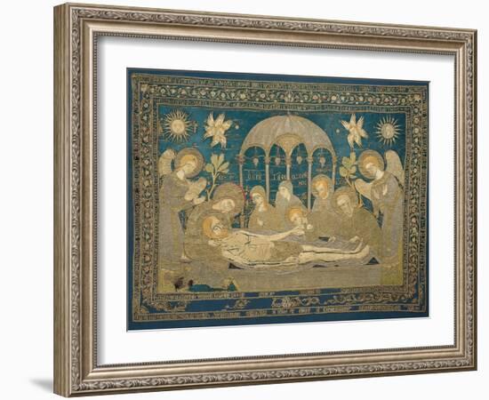 The Entombment (Altar Embroider), 1682-null-Framed Giclee Print