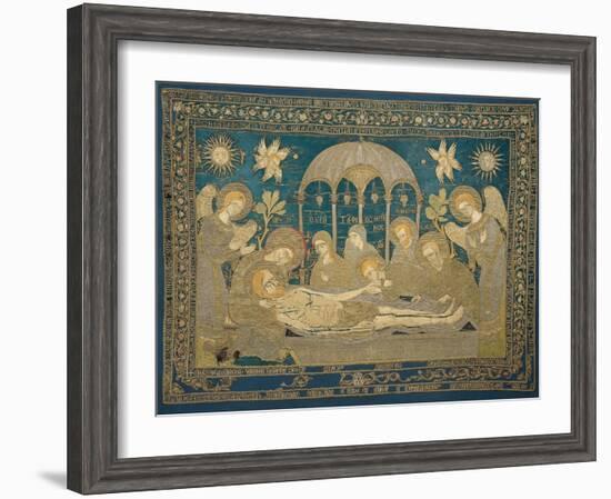 The Entombment (Altar Embroider), 1682-null-Framed Giclee Print