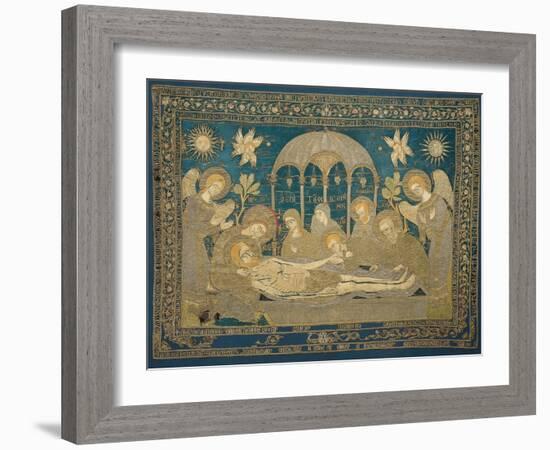 The Entombment (Altar Embroider), 1682-null-Framed Giclee Print