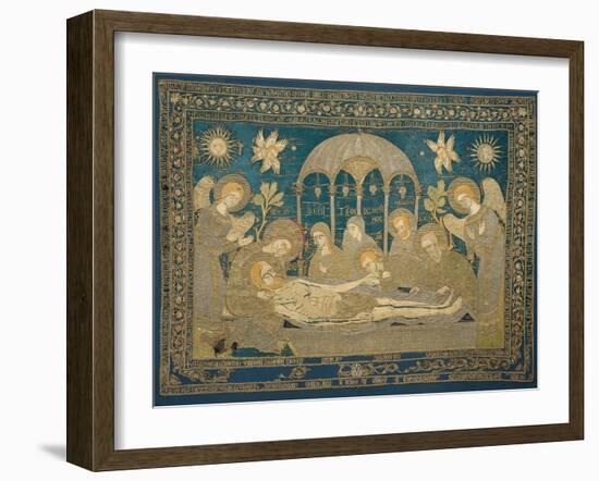 The Entombment (Altar Embroider), 1682--Framed Giclee Print