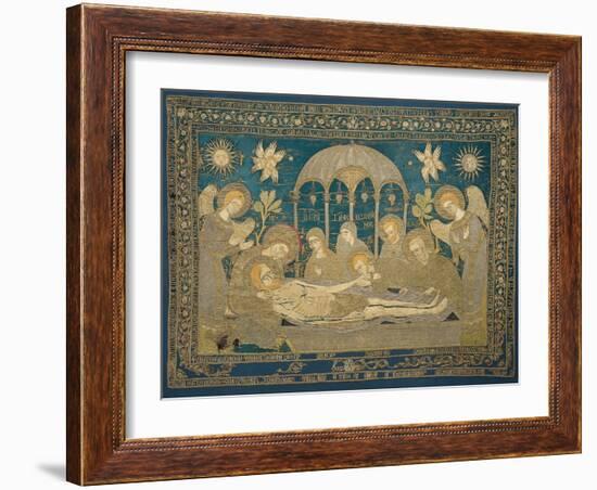 The Entombment (Altar Embroider), 1682-null-Framed Giclee Print