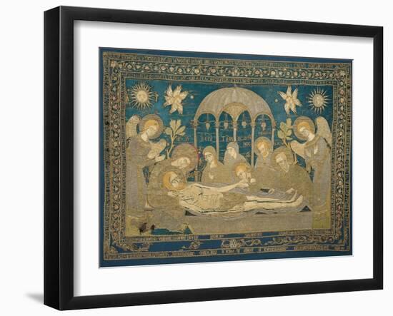 The Entombment (Altar Embroider), 1682-null-Framed Giclee Print