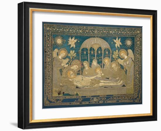 The Entombment (Altar Embroider), 1682-null-Framed Giclee Print