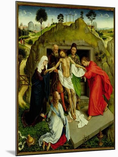 The Entombment, c.1450-Rogier van der Weyden-Mounted Giclee Print