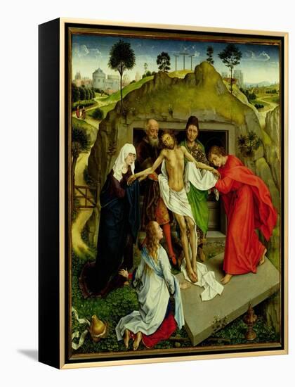 The Entombment, c.1450-Rogier van der Weyden-Framed Premier Image Canvas