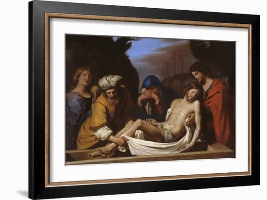 The Entombment, C.1656-Guercino-Framed Giclee Print