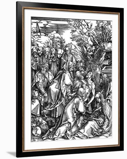 The Entombment, C1497-C1500-Albrecht Durer-Framed Giclee Print