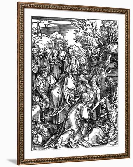 The Entombment, C1497-C1500-Albrecht Durer-Framed Giclee Print