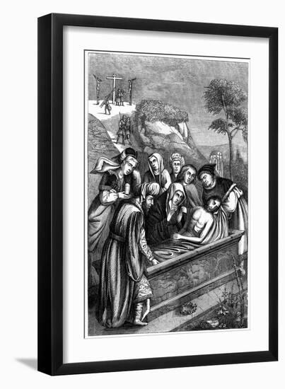 The Entombment, C15th Century-Plon Freres-Framed Giclee Print