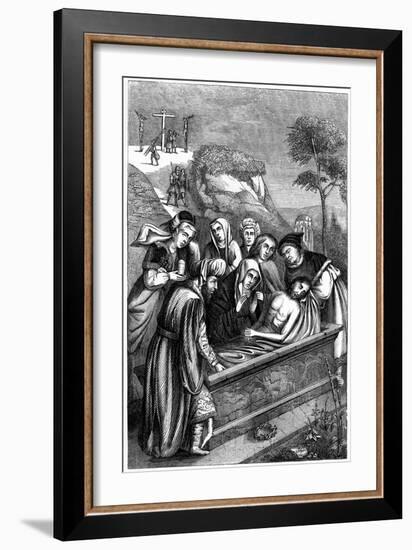 The Entombment, C15th Century-Plon Freres-Framed Giclee Print