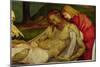 The Entombment from the Isenheim Altarpiece, circa 1512-16-Matthias Grünewald-Mounted Giclee Print