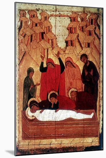 The Entombment, Late 15th Century-null-Mounted Giclee Print