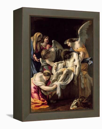 The Entombment of Christ-Simon Vouet-Framed Premier Image Canvas