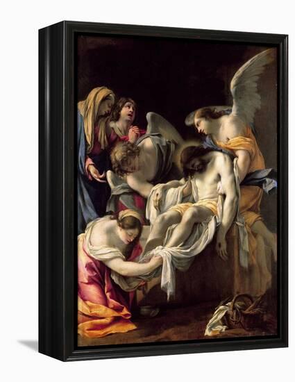 The Entombment of Christ-Simon Vouet-Framed Premier Image Canvas