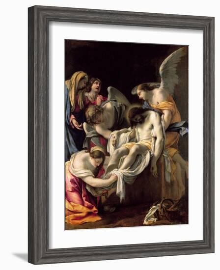 The Entombment of Christ-Simon Vouet-Framed Giclee Print