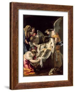 The Entombment of Christ-Simon Vouet-Framed Giclee Print