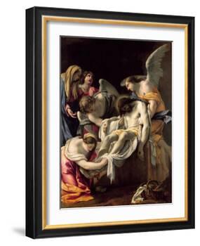 The Entombment of Christ-Simon Vouet-Framed Giclee Print