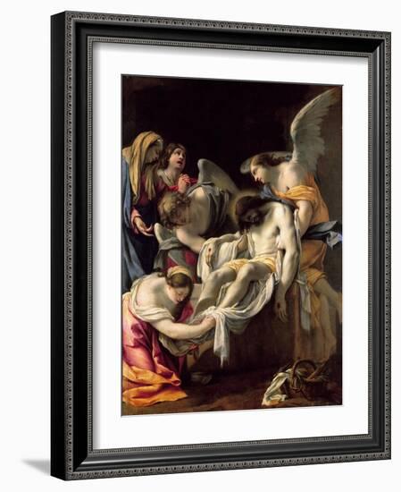 The Entombment of Christ-Simon Vouet-Framed Giclee Print