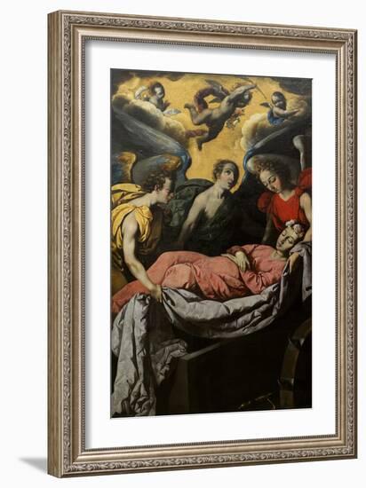 The Entombment of St. Catharine of Alexandria on Mount Sinai-Francisco de Zurbaran-Framed Giclee Print