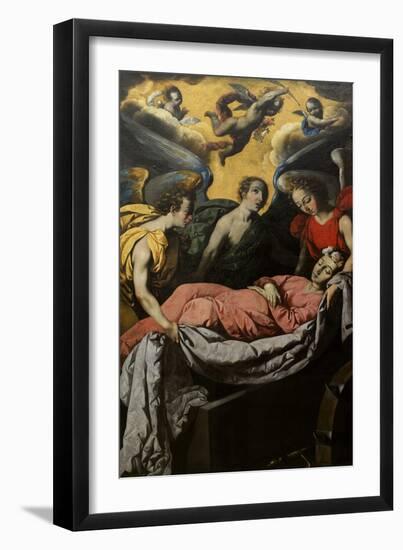 The Entombment of St. Catharine of Alexandria on Mount Sinai-Francisco de Zurbaran-Framed Giclee Print