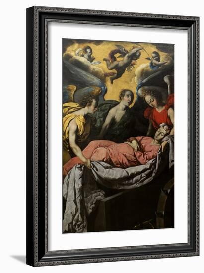 The Entombment of St. Catharine of Alexandria on Mount Sinai-Francisco de Zurbaran-Framed Giclee Print