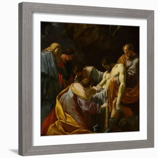 The Entombment-Simon Vouet-Framed Giclee Print