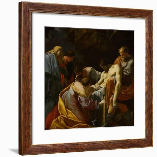 The Entombment-Simon Vouet-Framed Giclee Print