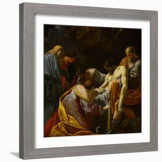 The Entombment-Simon Vouet-Framed Giclee Print