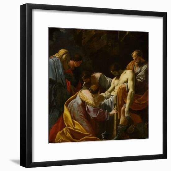 The Entombment-Simon Vouet-Framed Giclee Print