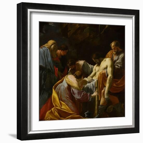 The Entombment-Simon Vouet-Framed Giclee Print