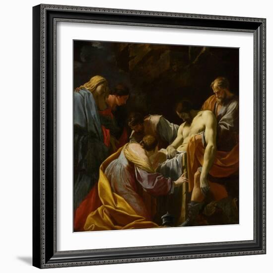 The Entombment-Simon Vouet-Framed Giclee Print