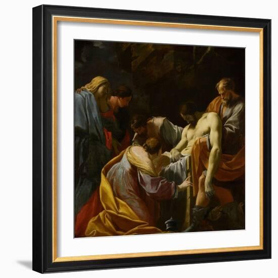 The Entombment-Simon Vouet-Framed Giclee Print