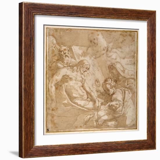 The Entombment-Raffaellino Da Reggio-Framed Giclee Print